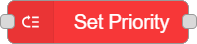 Set Priority node icon